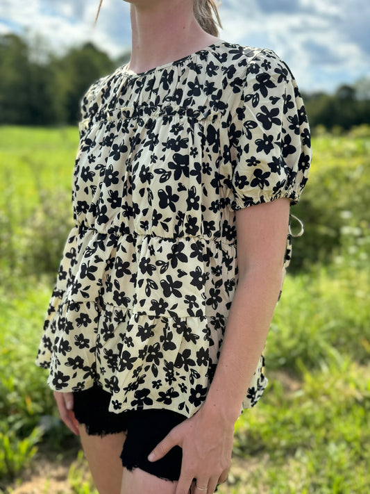 Annie Floral Top