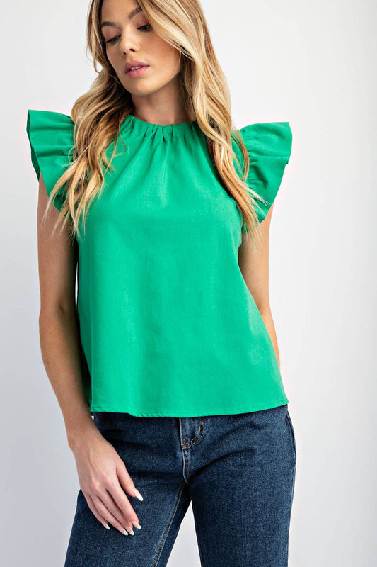 Hadley Classic Ruffle Blouse